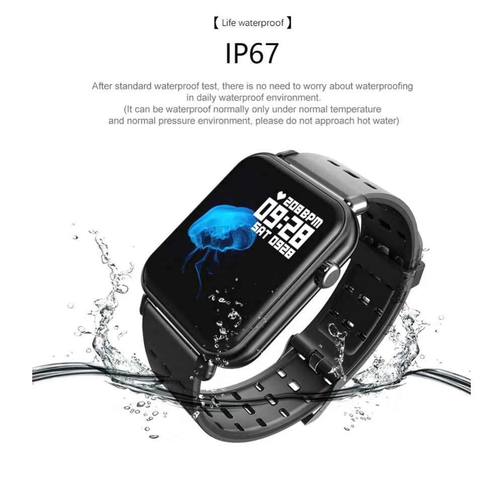 Smart wristband Y6 Pro 1.3" Smart Watch Fitness track Bracelet Blood Pressure Heart Rate Monitor Watch with Battery charger
Smart wristband Y6 Pro 1.3" Smart Watch Fitness track Bracelet Blood Pressure Heart Rate Monitor Watch with Battery charger