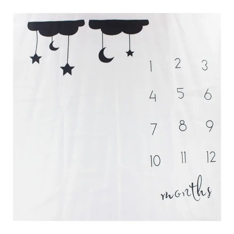 Newborn Baby Milestone Number Cloud Pattern Mat Blanket Photography Background Backdrop Cloth
Newborn Baby Milestone Number Cloud Pattern Mat Blanket Photography Background Backdrop Cloth