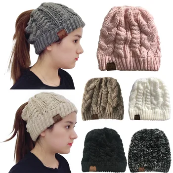 European and American autumn and winter hats pop-up twist knitted ponytail hat lady's woolen hat
European and American autumn and winter hats pop-up twist knitted ponytail hat lady's woolen hat