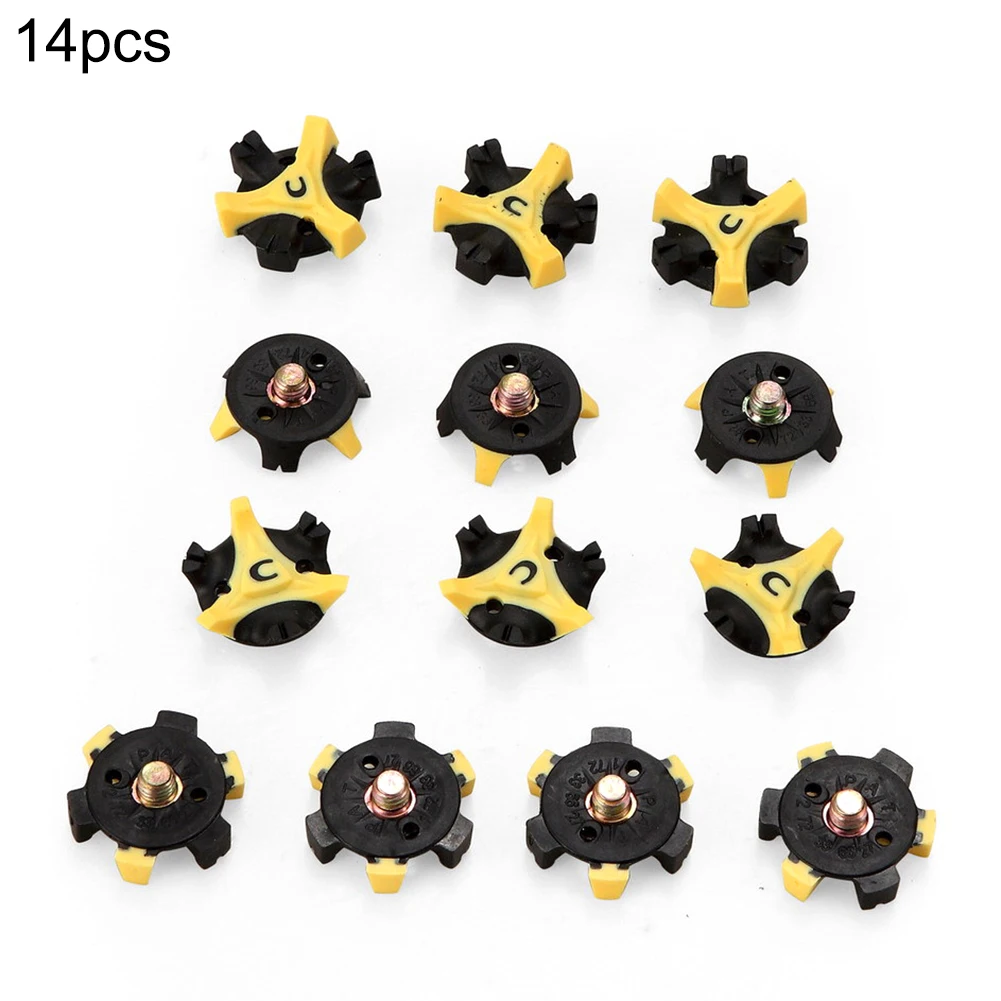14PCS Golf Cleats Fast Twist Tri-Lok Shoe Spikes Screw Studs Accessories Golf Shoes Spikes Golf Training Aids
14PCS Golf Cleats Fast Twist Tri-Lok Shoe Spikes Screw Studs Accessories Golf Shoes Spikes Golf Training Aids
