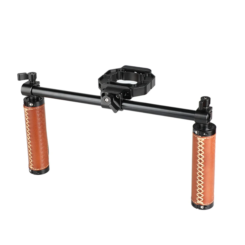 CAMVATE Dual Rod Handgrip Set (Leather) With Extension Mounting Ring For DJI Ronin S Gimbal Stabilizer C2197
CAMVATE Dual Rod Handgrip Set (Leather) With Extension Mounting Ring For DJI Ronin S Gimbal Stabilizer C2197