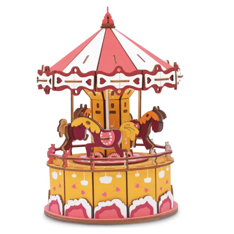 3D Wooden Assembly Toy Set Amusement Park Music Box Assembled Model Building Kits Kids Children Wood Puzzle DIY Educational Toy
3D Wooden Assembly Toy Set Amusement Park Music Box Assembled Model Building Kits Kids Children Wood Puzzle DIY Educational Toy