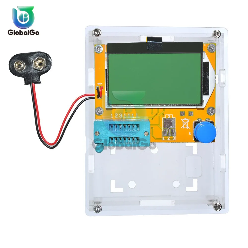 LCR-T4 ESR Meter Transistor Tester Diode Triode Capacitance Inductance Mega328 M328 Multimetr Transistor MOS PNP NPN LCR Tester
LCR-T4 ESR Meter Transistor Tester Diode Triode Capacitance Inductance Mega328 M328 Multimetr Transistor MOS PNP NPN LCR Tester