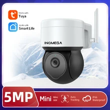 INQMEGA 5MP Smart TUYA PTZ WIFI Camera HD Pixel Security Monitoring Waterproof CCTV Support Alexa and Google Homepage
INQMEGA 5MP Smart TUYA PTZ WIFI Camera HD Pixel Security Monitoring Waterproof CCTV Support Alexa and Google Homepage
