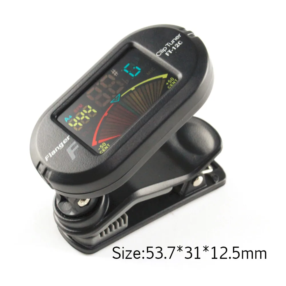 Color Screen Guitar Tuner Digital Tuner With Clip On Design For Guitar FT-12C new arrival
Color Screen Guitar Tuner Digital Tuner With Clip On Design For Guitar FT-12C new arrival