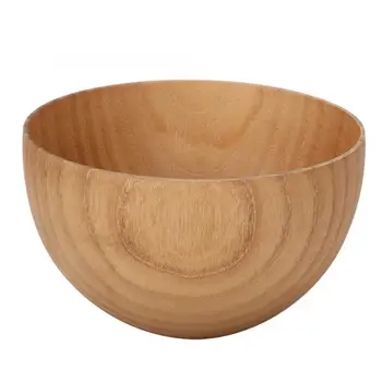 Japanese Style Natural Wooden Round Rice Soup Noodle Bowl Home Practical Food Container Bowls Tableware Kitchen Utensils
Japanese Style Natural Wooden Round Rice Soup Noodle Bowl Home Practical Food Container Bowls Tableware Kitchen Utensils