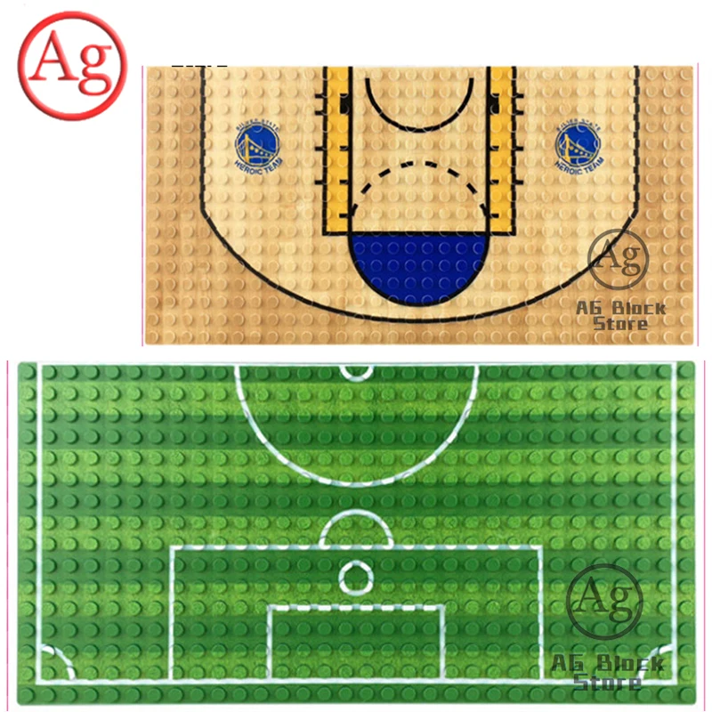 32*16 DOT Baseplate Football Compatible Legoed basketball Court Building Block City Base Plate DIY Model Bricks for Children Toy
32*16 DOT Baseplate Football Compatible Legoed basketball Court Building Block City Base Plate DIY Model Bricks for Children Toy