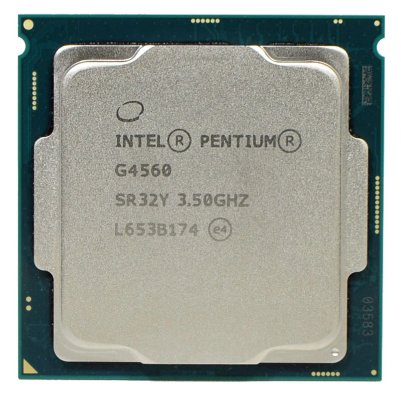 Original CPU for Intel Celeron Dual-Core G4560 3.5GHz 3M Cache LGA 1151 CPU Processor Desktop CPU
Original CPU for Intel Celeron Dual-Core G4560 3.5GHz 3M Cache LGA 1151 CPU Processor Desktop CPU