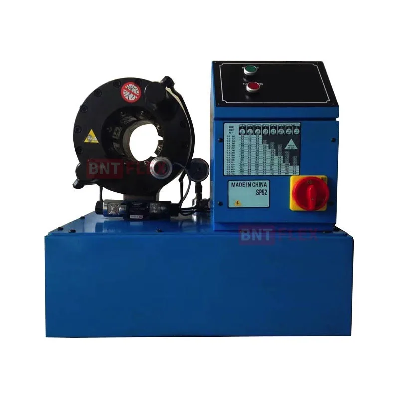 1/8 inch to 2 inch 4SP Hose crimped Newest Design China hydraulic hose crimping machine with 12 sets of dies
1/8 inch to 2 inch 4SP Hose crimped Newest Design China hydraulic hose crimping machine with 12 sets of dies