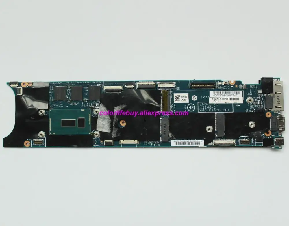 Genuine FRU: 00HT359 w i5-5300U CPU 8GB RAM 13268-1 448.01430.0011 Laptop Motherboard for Lenovo X1 Carbon Notebook PC
Genuine FRU: 00HT359 w i5-5300U CPU 8GB RAM 13268-1 448.01430.0011 Laptop Motherboard for Lenovo X1 Carbon Notebook PC