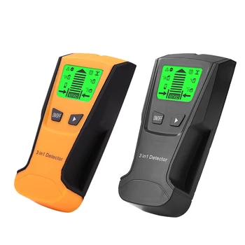 Digital Wall Scanner Detect Metal Wood AC Live Wire Automatic Calibration 3 In 1 Scanner Wooden Stud Finder
Digital Wall Scanner Detect Metal Wood AC Live Wire Automatic Calibration 3 In 1 Scanner Wooden Stud Finder
