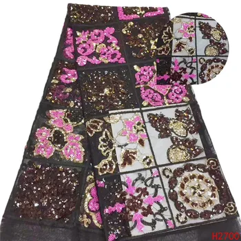 2019 New Design Tulle Lace Fabric Sequins African Lace Net Fabric For French Lace Women Wedding Dress HX2700
2019 New Design Tulle Lace Fabric Sequins African Lace Net Fabric For French Lace Women Wedding Dress HX2700
