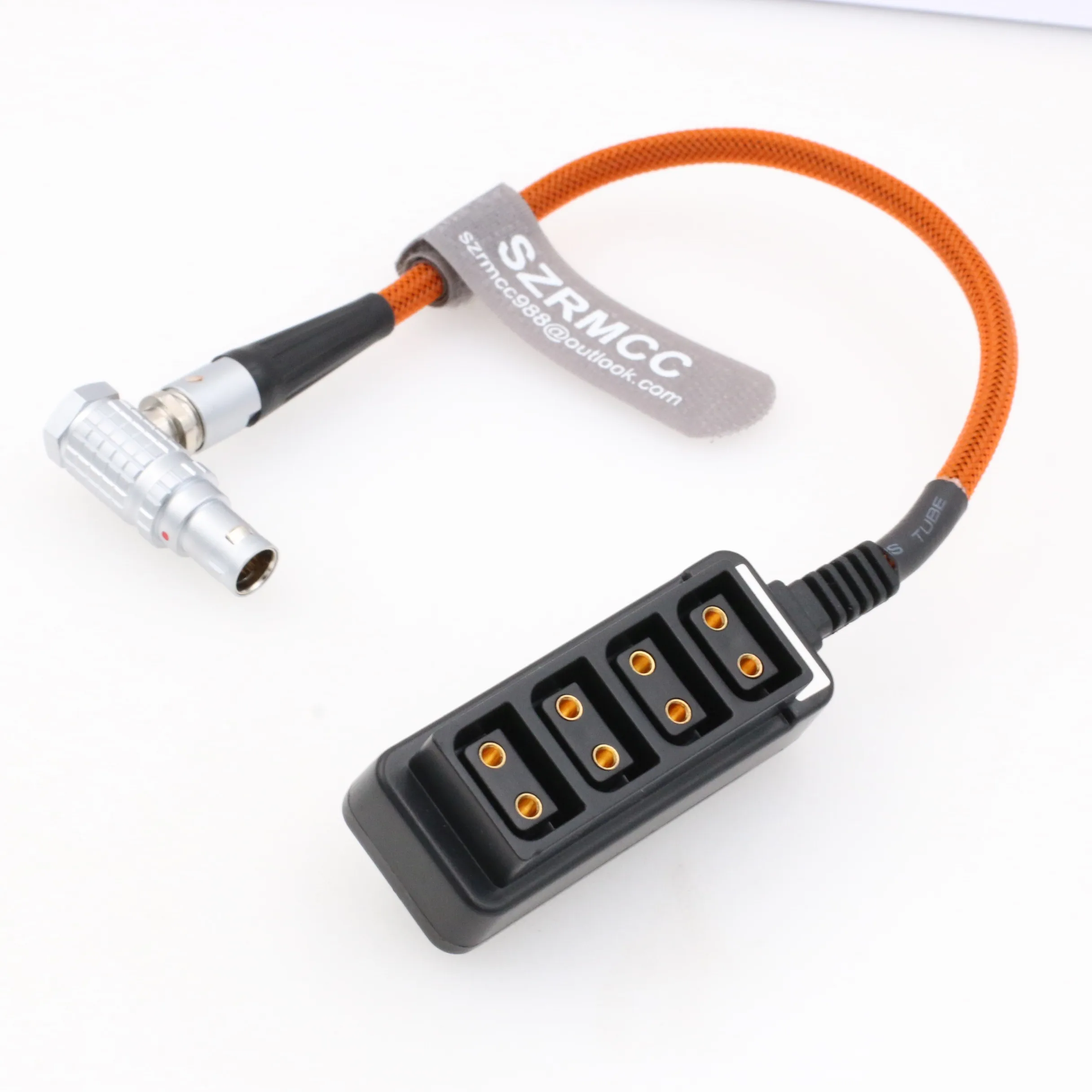 ARRI Alexa Mini EXT 7 Pin Male 12V Output to 4 Port D tap Female Hub Splitter Expansion Power Out Cable
ARRI Alexa Mini EXT 7 Pin Male 12V Output to 4 Port D tap Female Hub Splitter Expansion Power Out Cable