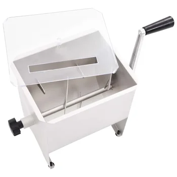 20L Blender Manual Mixing-Beater-Mixer Hand-Food-Mixer With Lid Meat Home Commercial-Use for Food-Grade Stainless-Steel
20L Blender Manual Mixing-Beater-Mixer Hand-Food-Mixer With Lid Meat Home Commercial-Use for Food-Grade Stainless-Steel