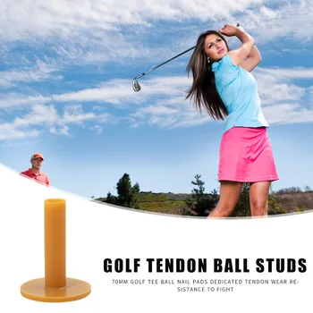 

Rubber Golf Tee Standing Holder Trainer Practice 70mm Training Ball Nails Holder for Outdoor Exercise Sport Ornaments Tee