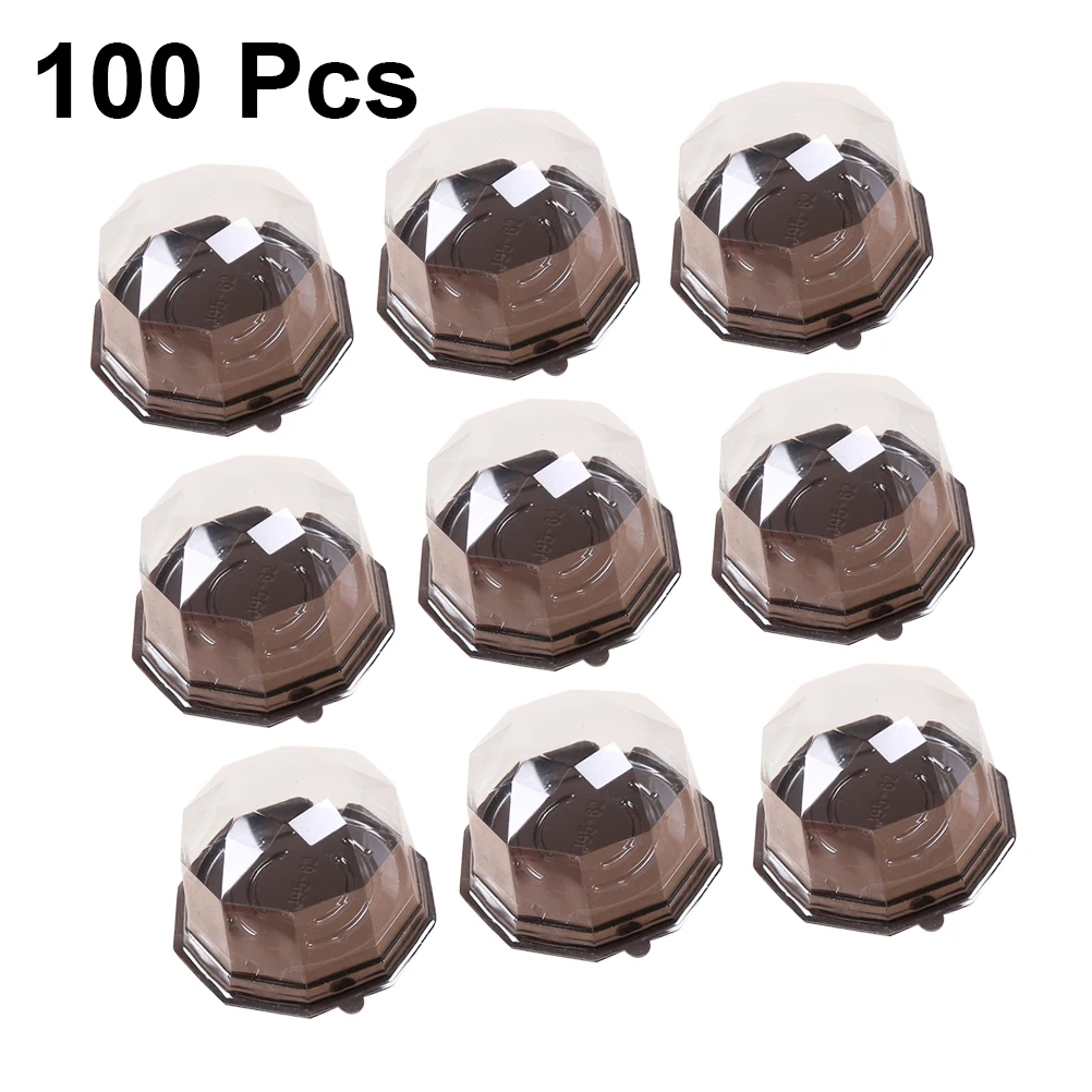 100pcs Disposable Mooncake Container Diamond Shape Cake Boxes And Packaging Transparent Mousse Packaging Food Container With Lid
100pcs Disposable Mooncake Container Diamond Shape Cake Boxes And Packaging Transparent Mousse Packaging Food Container With Lid