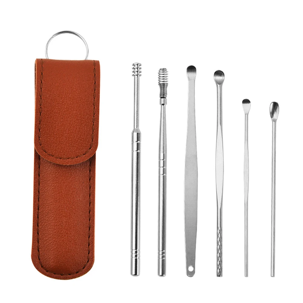 6pcs/set of earwax removal tool ear wax remover ear cleaning kit ear care ear piercing kit ear wax removal tool earwax
6pcs/set of earwax removal tool ear wax remover ear cleaning kit ear care ear piercing kit ear wax removal tool earwax