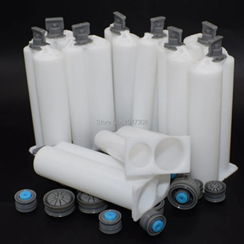 10pcs 50ml Epoxy Resin Adhesive Cartridge Gun Dispenser 2:1 1:2 Ratio AB Glue Epoxy Resin Cartridges + 20pcs Piston
10pcs 50ml Epoxy Resin Adhesive Cartridge Gun Dispenser 2:1 1:2 Ratio AB Glue Epoxy Resin Cartridges + 20pcs Piston