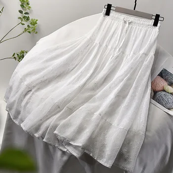 skirts in the summer of 2020 the new fresh white fairy long tall waist in the white skirt joker network veil of spring
skirts in the summer of 2020 the new fresh white fairy long tall waist in the white skirt joker network veil of spring