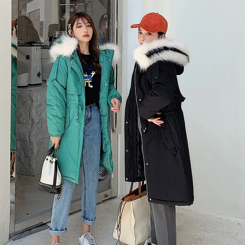 Long Cotton-padded Clothes Women's 2019 Winter Fashion New Style WOMEN'S Quilted Cotton Coat Korean-style Loose-Fit Slimming Thi
Long Cotton-padded Clothes Women's 2019 Winter Fashion New Style WOMEN'S Quilted Cotton Coat Korean-style Loose-Fit Slimming Thi