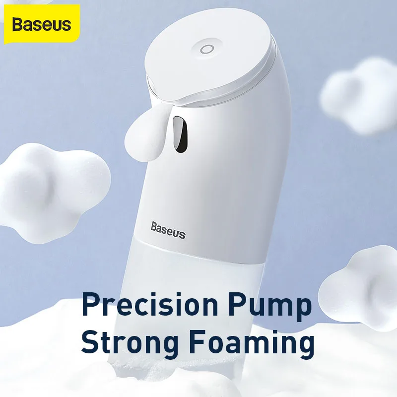 Baseus Intelligent Hand Washing machine Soap Dispenser Automatic Contactless Foaming Infrared Sensor Soap Dispensers NO Hand Was
Baseus Intelligent Hand Washing machine Soap Dispenser Automatic Contactless Foaming Infrared Sensor Soap Dispensers NO Hand Was