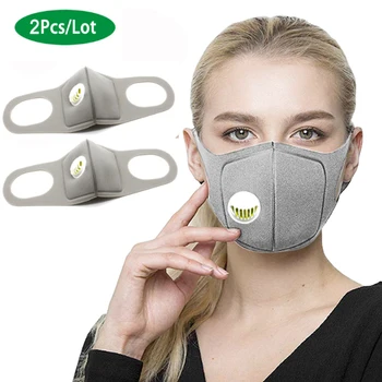 2Pcs Fashion Sponge Dust Masks Respirator Reusable Washable Mask with Breath Valve Dust Face Mouth Mask Breathable for Men Women
2Pcs Fashion Sponge Dust Masks Respirator Reusable Washable Mask with Breath Valve Dust Face Mouth Mask Breathable for Men Women
