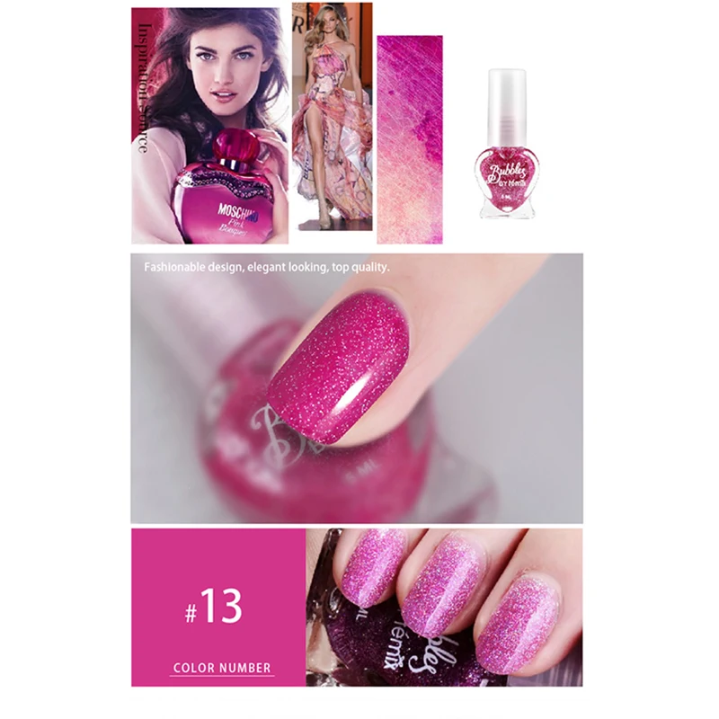 Givenone 5ml Nail Polish Colorful Holographic Water Based Nail Varnish Shining Glitter Peel Off Glitter Nail Polish 60s Drying
Givenone 5ml Nail Polish Colorful Holographic Water Based Nail Varnish Shining Glitter Peel Off Glitter Nail Polish 60s Drying