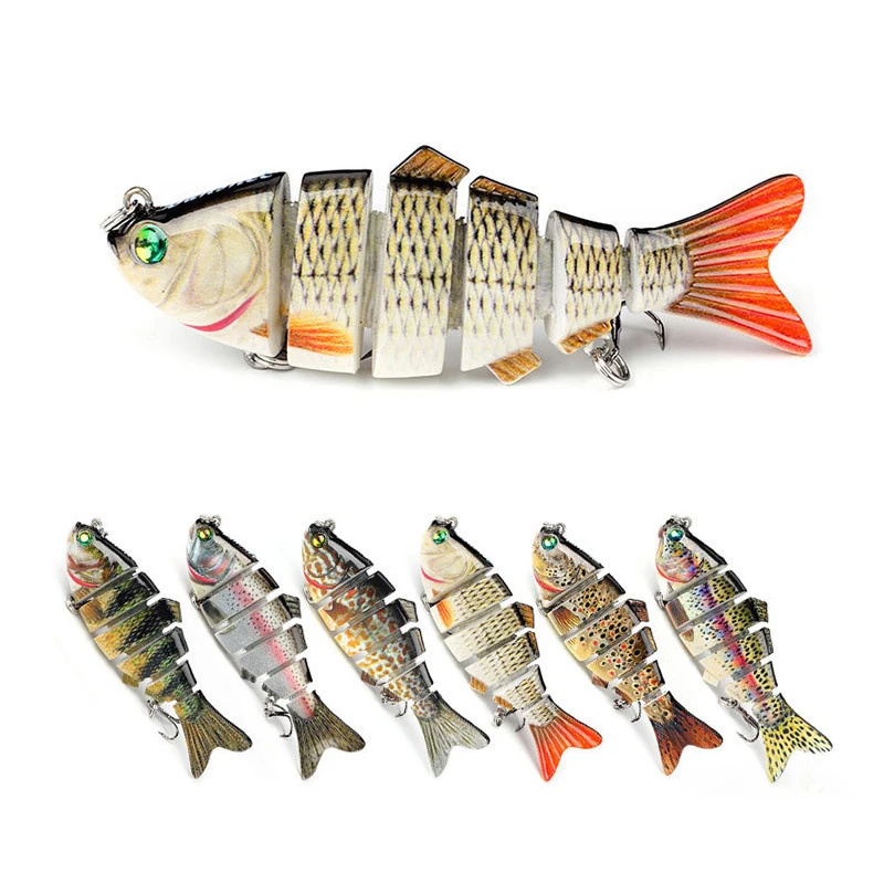 

1pcs Sinking Wobblers Fishing Lures Multi Jointed Swimbait Hard Baits Artificial Bait For Pike Bass Fishing Lure Crankbait