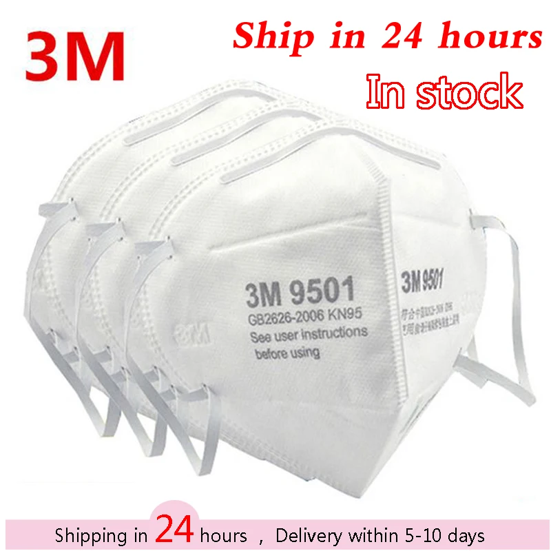 N95 9501 20PCS/Box 3M Mask Safety Protective FFP2 FFP3 N95 Dust Masks Anti-PM 2.5 Sanitary Working Respirator Safety Mas
N95 9501 20PCS/Box 3M Mask Safety Protective FFP2 FFP3 N95 Dust Masks Anti-PM 2.5 Sanitary Working Respirator Safety Mas