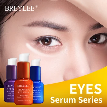 BREYLEE Vitamina C Eye Cream Eye Care Retinol Eye Serum Hyaluronic Acid Skin Care Eye Bag Moisturizing Dark Circles Firming 20ml 
BREYLEE Vitamina C Eye Cream Eye Care Retinol Eye Serum Hyaluronic Acid Skin Care Eye Bag Moisturizing Dark Circles Firming 20ml