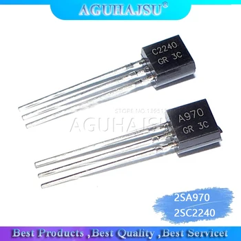100pcs 2SA970 2SC2240 (50PCS* A970 +50PCS* C2240 ) TO-92 Bipolar Transistors - BJT NPN new and original
100pcs 2SA970 2SC2240 (50PCS* A970 +50PCS* C2240 ) TO-92 Bipolar Transistors - BJT NPN new and original