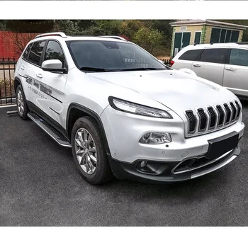 Pair Aluminum for JEEP Cherokee 2014 2015 2016 2017 2018 2019 running board side step Nerf bar
Pair Aluminum for JEEP Cherokee 2014 2015 2016 2017 2018 2019 running board side step Nerf bar