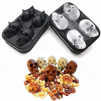 Whiskey Wine Cocktail Ice Cube 3D Silicone Mold Ice Cube Maker Skull Shape Chocolate Mould Tray Ice Cream DIY Tool
Whiskey Wine Cocktail Ice Cube 3D Silicone Mold Ice Cube Maker Skull Shape Chocolate Mould Tray Ice Cream DIY Tool