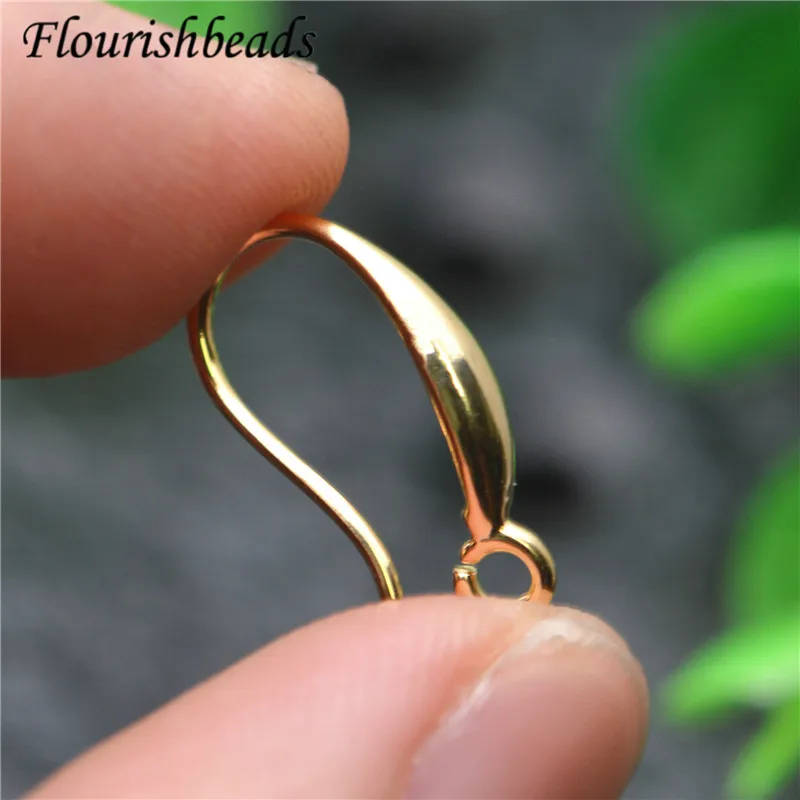 Real Gold Plated Earrings Hooks Color Remain Nickle Free Anti-rust Metal Ear Wire Jewelry Findings 50pcs
Real Gold Plated Earrings Hooks Color Remain Nickle Free Anti-rust Metal Ear Wire Jewelry Findings 50pcs