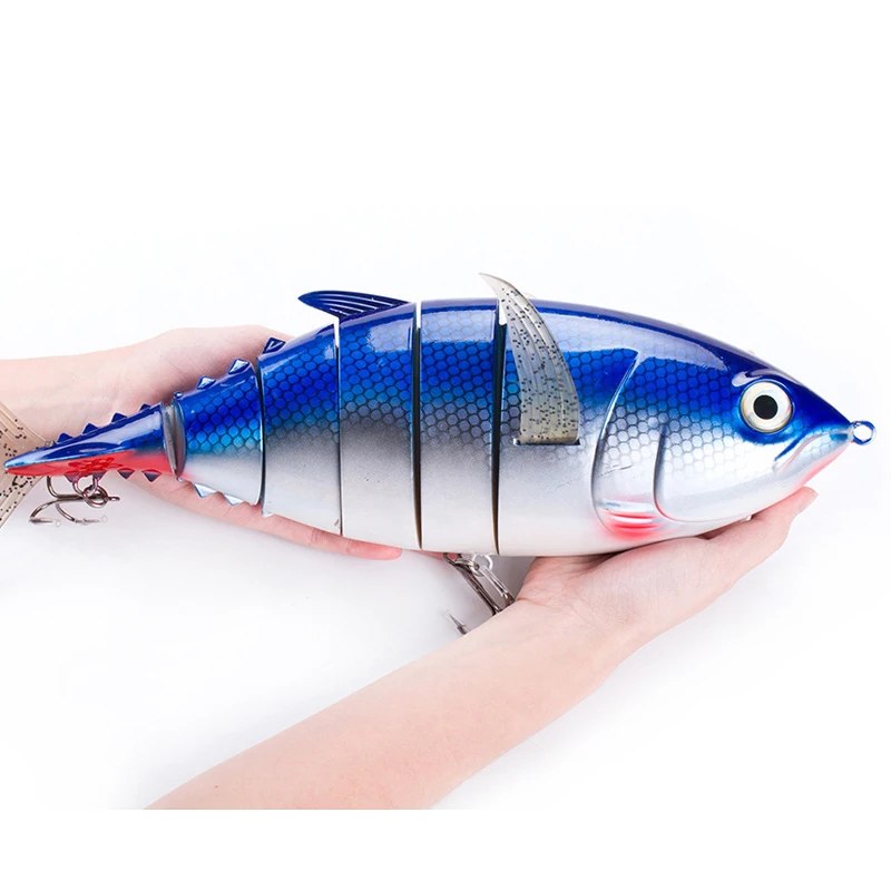 2020 Fishing Lure Plastic Hard Bait 15.75in/1027g Artificial Multi Jointed Swimbait Long Shot
2020 Fishing Lure Plastic Hard Bait 15.75in/1027g Artificial Multi Jointed Swimbait Long Shot