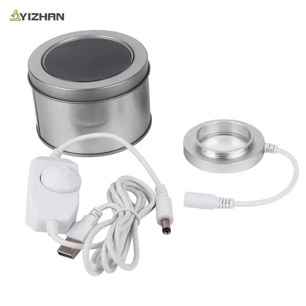 60 LED Adjustable Ring Light illuminator Lamp For STEREO ZOOM Microscope USB Plug
60 LED Adjustable Ring Light illuminator Lamp For STEREO ZOOM Microscope USB Plug