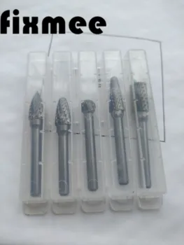 5Pcs 1/4 Inch 6mm Head Tungsten Carbide Rotary Point Burr Milling Cutters Die Grinder Shank Set For The Mill
5Pcs 1/4 Inch 6mm Head Tungsten Carbide Rotary Point Burr Milling Cutters Die Grinder Shank Set For The Mill