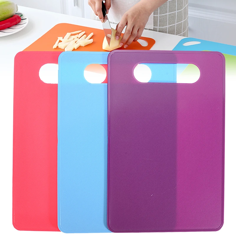 Mayitr 1pc 29*19*0.25cm Plastic Chopping Blocks Non-Slip Kitchen Board Fruit Vegetable Cutting Board Home Kitchen Tools 3 Colors
Mayitr 1pc 29*19*0.25cm Plastic Chopping Blocks Non-Slip Kitchen Board Fruit Vegetable Cutting Board Home Kitchen Tools 3 Colors