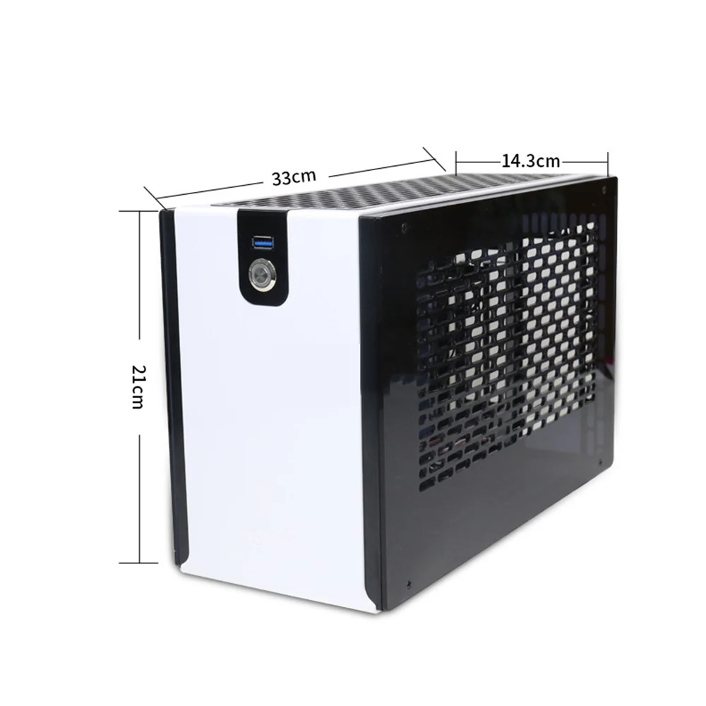 L50 ITX Motherboard Mini DIY Desktop Case Acrylic Transparent Gaming Computer Case With Power Supply radiator Kits
L50 ITX Motherboard Mini DIY Desktop Case Acrylic Transparent Gaming Computer Case With Power Supply radiator Kits