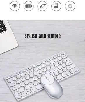 1200dpi Optical Wireless Keyboard and Mouse Ergonomic Design Support Plug and Play Silent Series Computer Input Devices
1200dpi Optical Wireless Keyboard and Mouse Ergonomic Design Support Plug and Play Silent Series Computer Input Devices