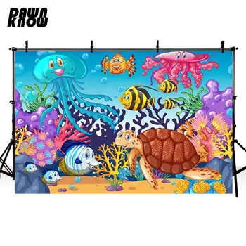 DAWNKNOW Cartoon Seabed Octopus Vinyl Photography Background For Baby Coral Photo Shoot Backdrop For Wedding Photo Studio lv477
DAWNKNOW Cartoon Seabed Octopus Vinyl Photography Background For Baby Coral Photo Shoot Backdrop For Wedding Photo Studio lv477