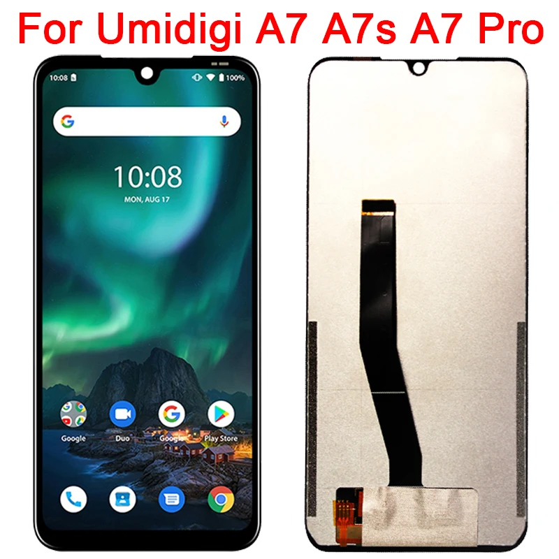Дисплейный модуль Bison для Umidigi A9 Pro A7s A7 ЖК-дисплей сенсорный экран цифровой