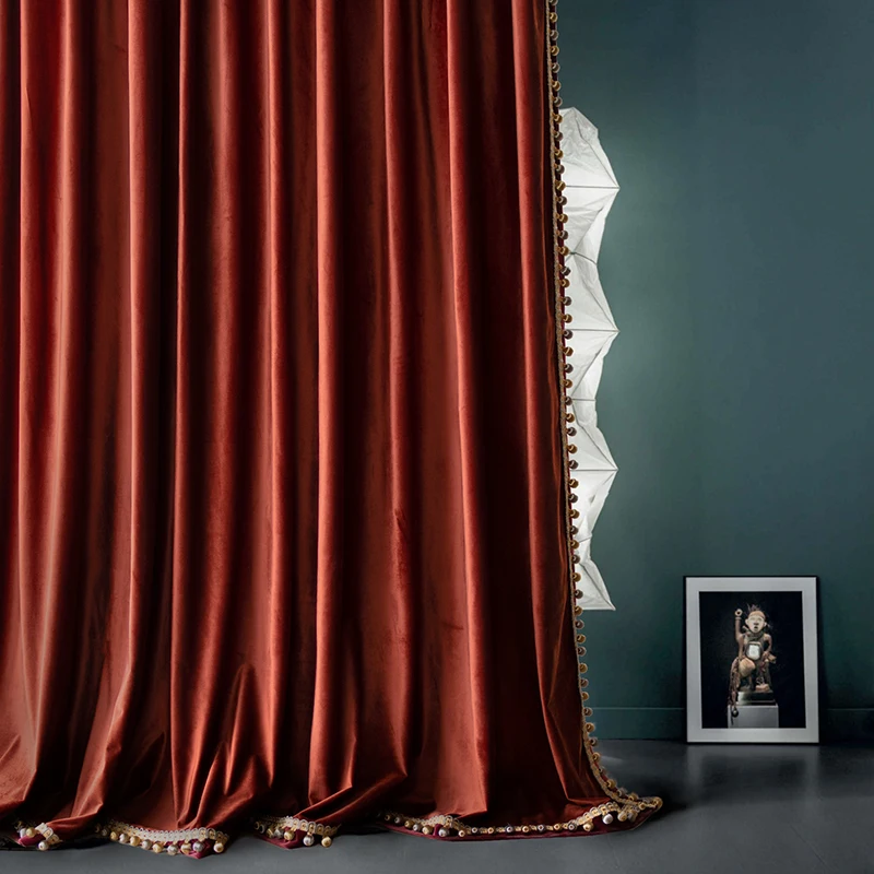 Light Luxury Curtains for Living Room Bedroom Velvet Flannel Solid American European Style Color Heat Insulation Custom Curtains
Light Luxury Curtains for Living Room Bedroom Velvet Flannel Solid American European Style Color Heat Insulation Custom Curtains