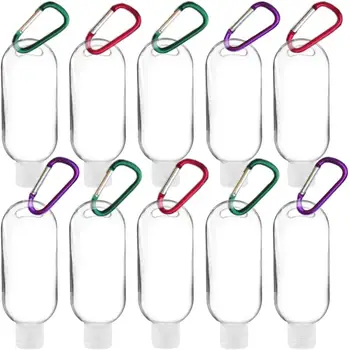 50ml Refillable Bottles With Hook Travel Hand Sanitizer Containers Transparent Empty PETG Bottles Alcohol Containers with Hook
50ml Refillable Bottles With Hook Travel Hand Sanitizer Containers Transparent Empty PETG Bottles Alcohol Containers with Hook