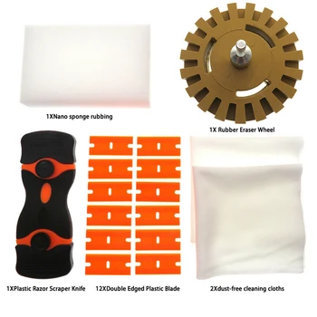 Vinyl Eraser Wheel Set Sticker Graphic Removal tools 4 inches Drill Adapter
Vinyl Eraser Wheel Set Sticker Graphic Removal tools 4 inches Drill Adapter
