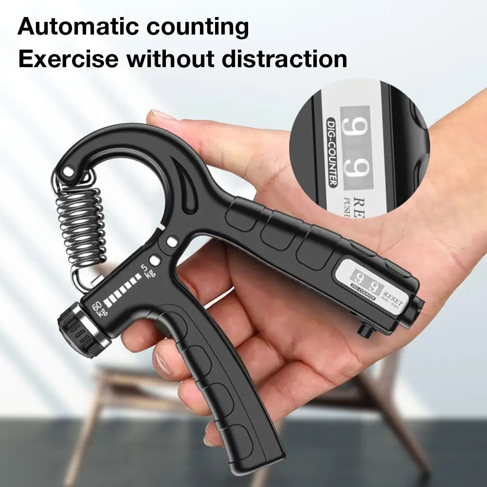 5-60Kg Adjustable Gripper Gym Fitness Hand Grip Training Men Finger Heavy Exerciser Strength for Hand Muscle Gripper Trainer
5-60Kg Adjustable Gripper Gym Fitness Hand Grip Training Men Finger Heavy Exerciser Strength for Hand Muscle Gripper Trainer