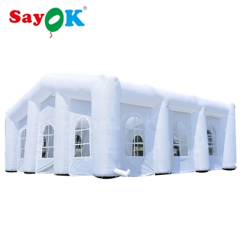 Customized Portable Inflatable Tent Party Tent Event Tent with Blower and Colorful LED Lights
Customized Portable Inflatable Tent Party Tent Event Tent with Blower and Colorful LED Lights