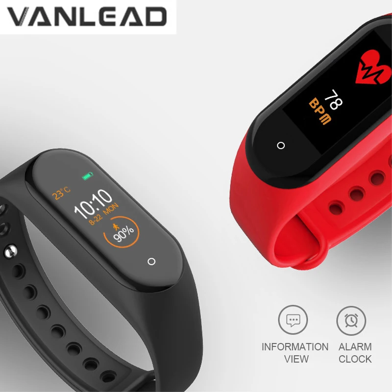 M4 Smart Band Color Screen Wristband Waterproof Pressure Heart Rate Monitor Pedometer Sport Smartband Android IOS M4 Smart Watch
M4 Smart Band Color Screen Wristband Waterproof Pressure Heart Rate Monitor Pedometer Sport Smartband Android IOS M4 Smart Watch