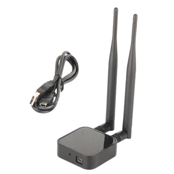 300Mbps USB WiFi Adapter Dongle Antenna 2.4GHz/5GHz Dual Band Ralink RT3572 with WiFi Antenna for TV LinkStick
300Mbps USB WiFi Adapter Dongle Antenna 2.4GHz/5GHz Dual Band Ralink RT3572 with WiFi Antenna for TV LinkStick