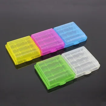 Battery Organizer Plastic Battery Storage Box Bag for 4pcs AA AAA Battery Holder Case Container Wholesale Pirce Porta Pilas
Battery Organizer Plastic Battery Storage Box Bag for 4pcs AA AAA Battery Holder Case Container Wholesale Pirce Porta Pilas